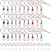 200Pcs 304 Stainless Steel Earring Hooks STAS-SP0001-42-1