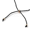 Adjustable Polyester Cord Slider Bracelets BJEW-H540-A02-G-3