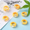 Opaque Acrylic Finger Rings RJEW-Q162-001E-3