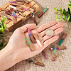 DIY Trapezoid Dangle Earrings Making Kit DIY-TA0009-05-6