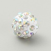Rhinestone Pave Disco Ball Beads RB-TAC0002-02A-08-1