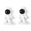 Spray Painted Alloy Pendants PALLOY-S135-032-RS-2