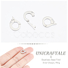 Unicraftale 3Pcs 304 Stainless Steel Fold Over Clasps STAS-UN0037-48-3