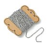 Tarnish Resistant 304 Stainless Steel Figaro Chains CHS-L015-17-4
