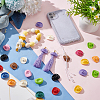48Pcs 12 Colors Opaque Acrylic Beads SACR-PH0002-23-5