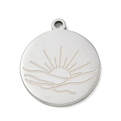 201 Stainless Steel Pendants SA-CBA3D3A-05P-19-1