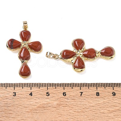Natural Red Jasper Pendants GG-CBA9F30-02G-12-1