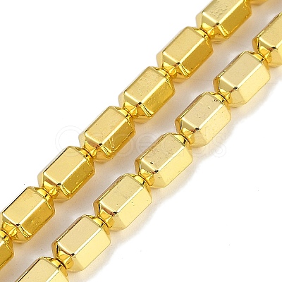 Electroplated Synthetic Non-magnetic Hematite Beads Strands G-G174-C01-01-1