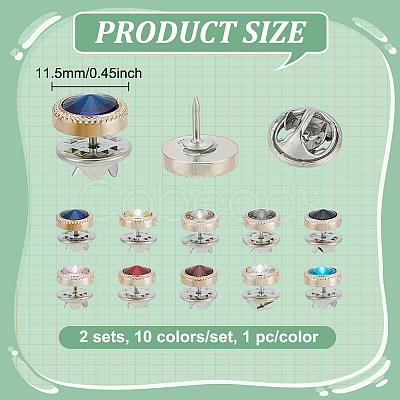 2Bags Alloy Brooches for Backpack Clothes JEWB-PH0001-47-1