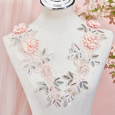 Polyester Embroidery Sew on Appliques DIY-WH20010-38A-01-1