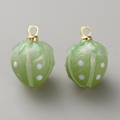 Plastic Pendants FIND-WH0433-14D-1