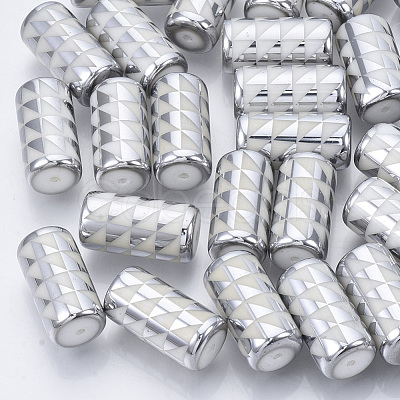Electroplate Glass Beads EGLA-N003-05F-1
