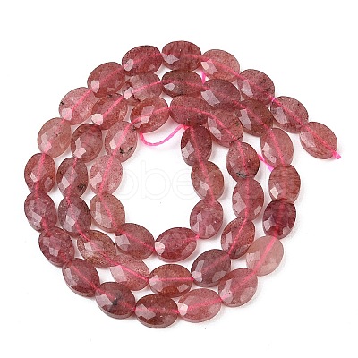 Natural Strawberry Quartz Beads Strands G-H349-A01-14-1
