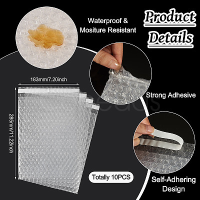 PE Film Bubble Bags LS-ABAG-TAC0035-14C-1