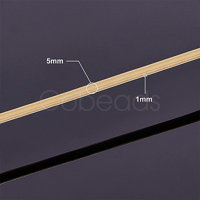 Half Round Brass Wire for Jewelry Making CWIR-WH0003-02-B-1
