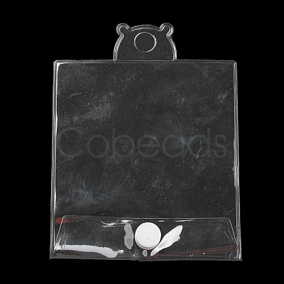 Transparent Plastic Button Bags OPP-Q007-01A-1