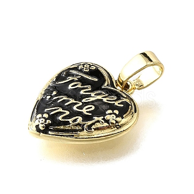 Brass Pendants KK-V007-011G-01-1