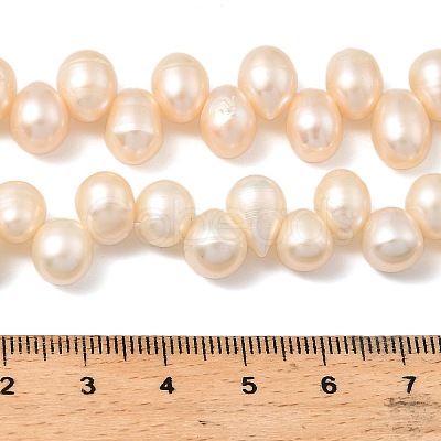 Natural Cultured Freshwater Pearl Beads Strands PEAR-I007-04E-02B-1
