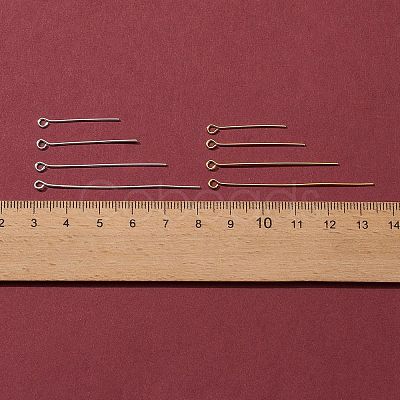 8 Styles Brass Eye Pins KK-FS0001-10-1