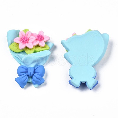 Opaque Resin Cabochons CRES-N024-79-1