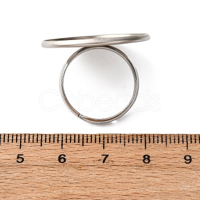 304 Stainless Steel Adjustable Ring Components STAS-B098-03H-P-1