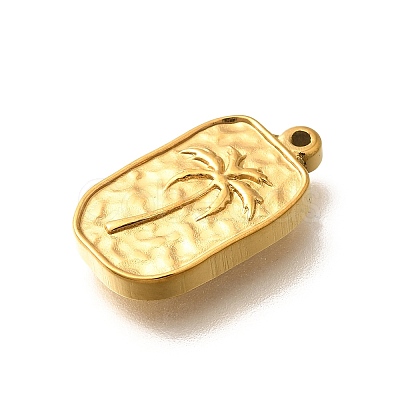 304 Stainless Steel Pendants STAS-D288-02G-1