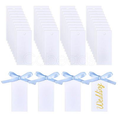 100 Sets Blank Paper Gift Tags CDIS-ME0001-02B-1