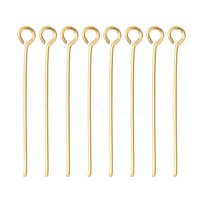 Brass Eye Pin KK-G331-09-0.7x30-NF-1