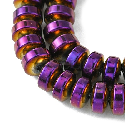 Synthetic Non-Magnetic Hematite Beads Strands G-H020-L01-08-1