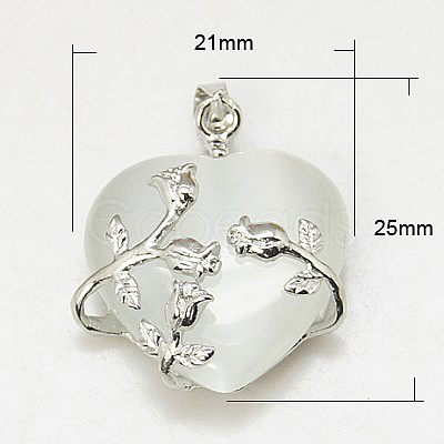 Cat Eye Pendants X-CE-H006-M-1