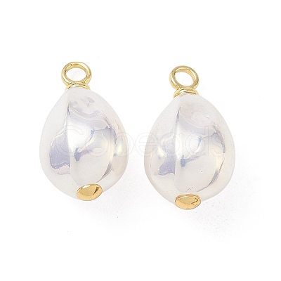 Brass & Glass Pendants KK-D289-40B-G-1