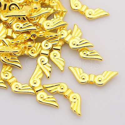 Tibetan Style Alloy Beads TIBEB-1000-G-LF-1