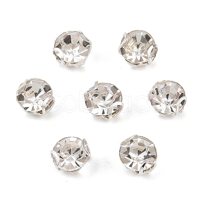 Flat Round Sew on Rhinestone Montee Beads STAS-B107-01B-01S-1
