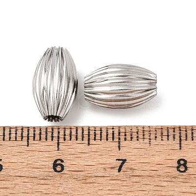 Textured 304 Stainless Steel Beads STAS-I358-11P-05-1