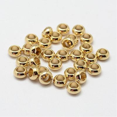Brass Beads KK-P095-05-A-1