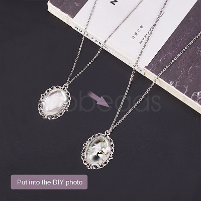 DIY Pendant Making DIY-PH0024-17-WH-1
