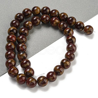 Synthetic Gold Clinquant Stone Beads Strands G-P549-A01-02C-1