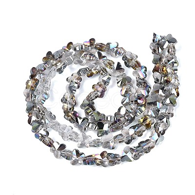 Electroplate Glass Beads Strands EGLA-Q135-04A-A06-1