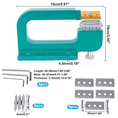 Aluminum Leather Skiving Machine TOOL-WH0130-05-1