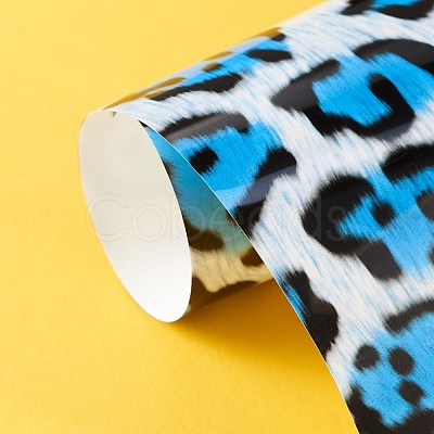 4 Pcs 4 Colors PU Heat Transfer Film DIY-SZ0001-92-1