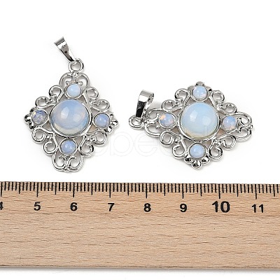 Opalite Pendants G-Z077-01P-16-1