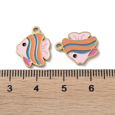 Ion Plating(IP) 304 Stainless Steel Pendants LS-STAS-C083-10G-02-1