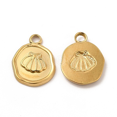 Ion Plating(IP) 304 Stainless Steel Pendants STAS-A070-43G-1