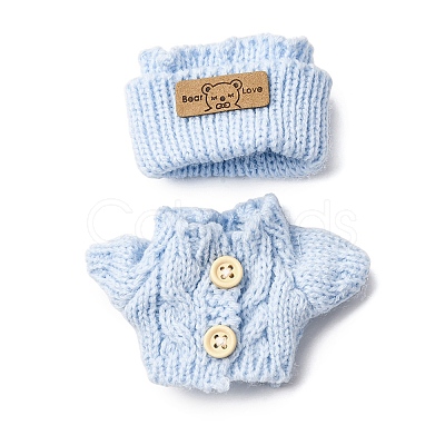 Yarn Clothing Sets for Doll Making DIY-F158-01D-1