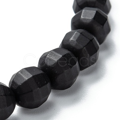 Frosted Glass Beads Stretch Bracelets BJEW-I296-12C-1