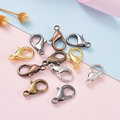 Zinc Alloy Lobster Claw Clasps E105-M-1