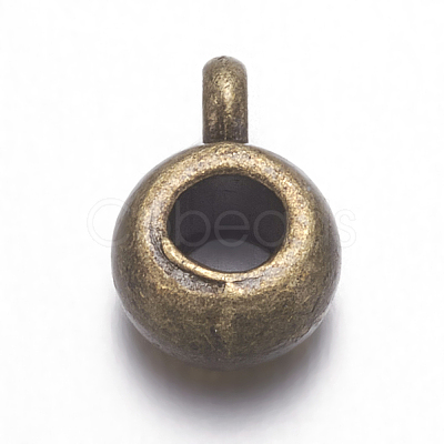 Tibetan Style Tube Bails LS-WAB017H-AB-RS-1