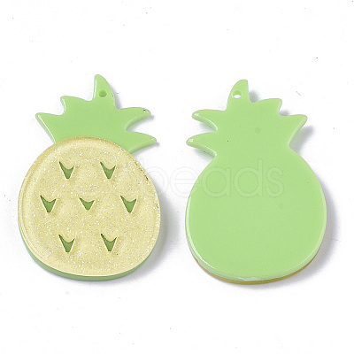 Cellulose Acetate(Resin) Pendants LS-KY-R021-04-1