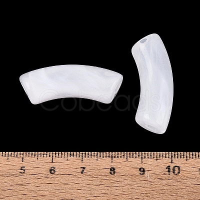 Acrylic Imitation Gemstone Beads MACR-S372-001B-08-1-1