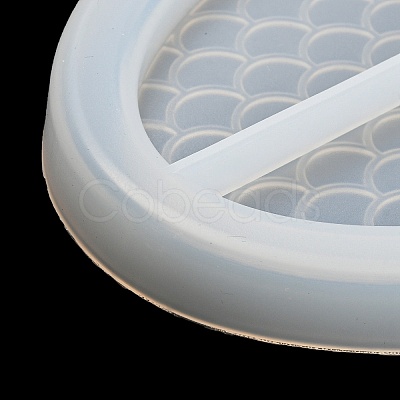 Oval DIY Silicone Jewelry Plate Molds LS-SIMO-P003-01A-1